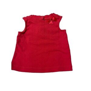 Gymboree Little Girl's Pink Bow Top Size 18-24 Months